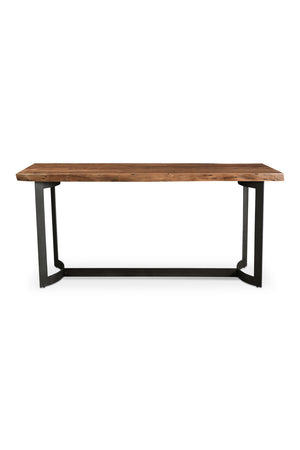   Modern European furniture - Acacia Wood Top Counter Table - www.oroa.com | Oroa.com