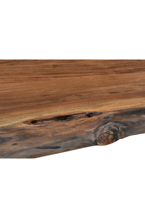   Modern European furniture - Brown Acacia Rustic Console Table - www.oroa.com | Oroa.com