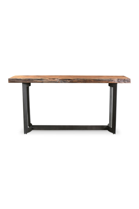   Modern European furniture - Brown Acacia Rustic Console Table - www.oroa.com | Oroa.com