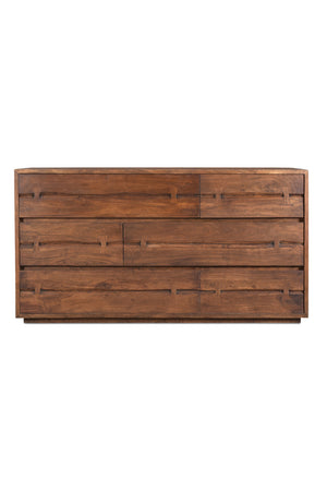   Modern European furniture - Solid Acacia 6-Drawer Dresser - www.oroa.com | Oroa.com