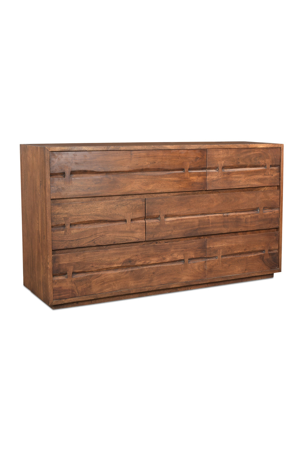   Modern European furniture - Solid Acacia 6-Drawer Dresser - www.oroa.com | Oroa.com