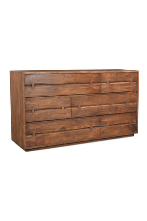   Modern European furniture - Solid Acacia 6-Drawer Dresser - www.oroa.com | Oroa.com