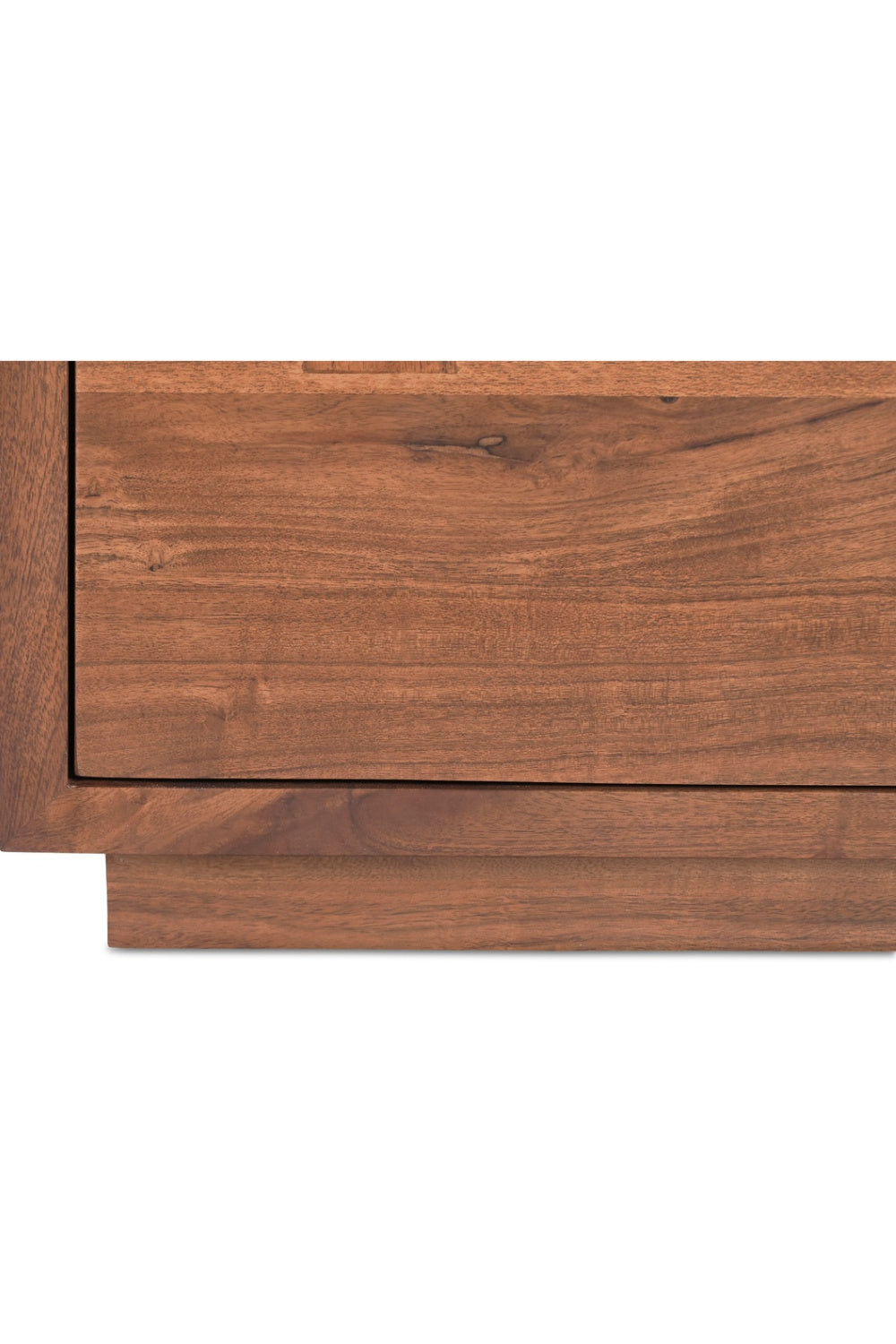   Modern European furniture - Solid Acacia 2-Drawer Nightstand - www.oroa.com | Oroa.com