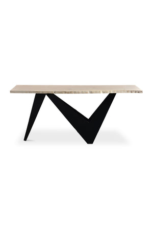   Modern European furniture - Sculptural Iron Base Console Table - www.oroa.com | Oroa.com