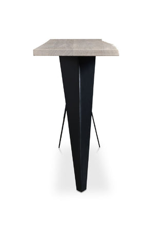   Modern European furniture - Sculptural Iron Base Console Table - www.oroa.com | Oroa.com