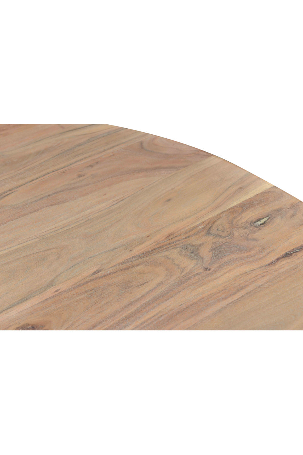   Modern European furniture - Whitewashed Acacia Round Dining Table - www.oroa.com | Oroa.com