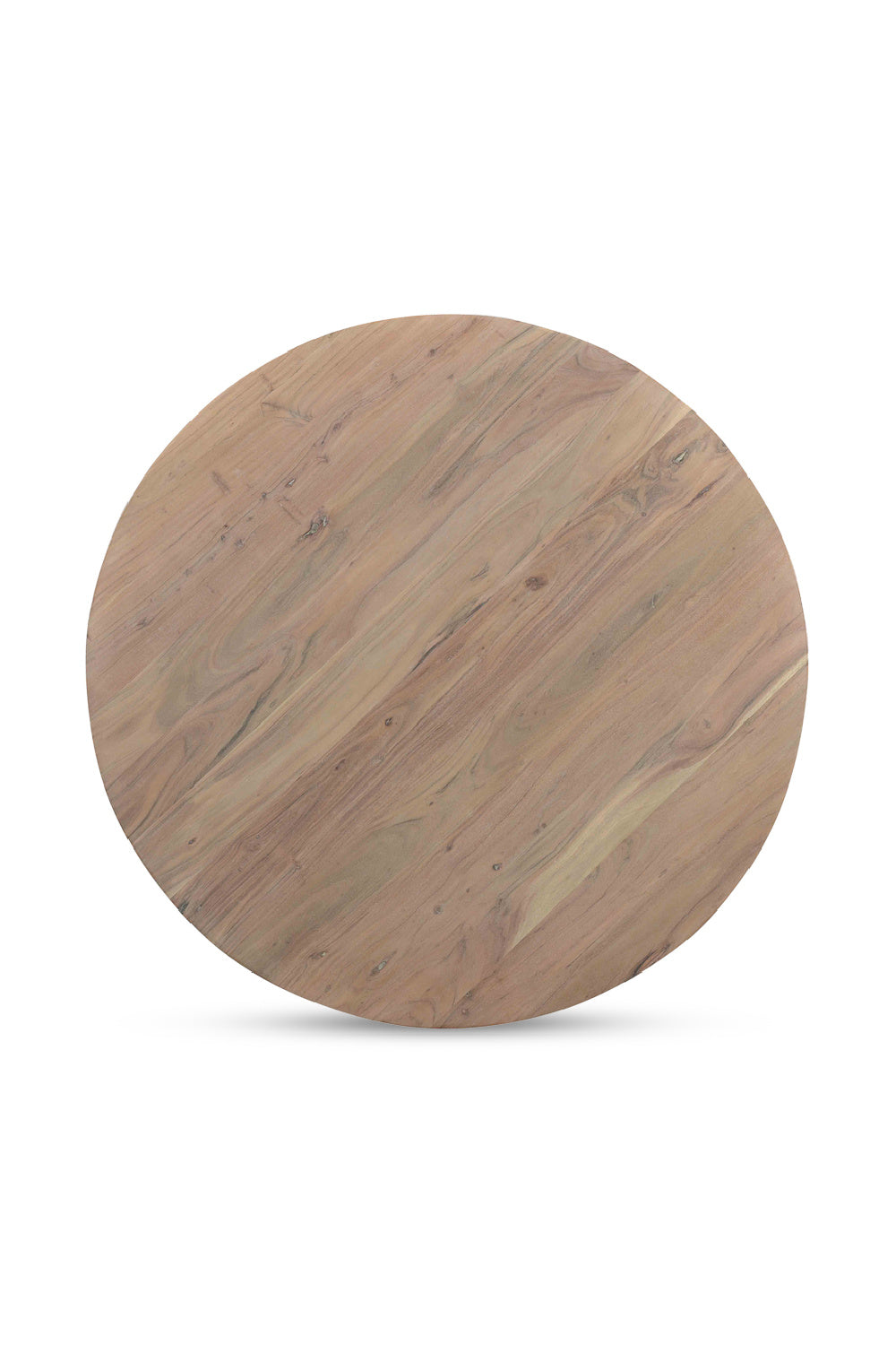   Modern European furniture - Whitewashed Acacia Round Dining Table - www.oroa.com | Oroa.com