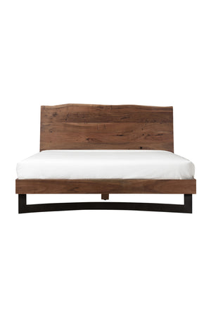   Modern European furniture - Rustic Natural Acacia Bed - www.oroa.com | Oroa.com