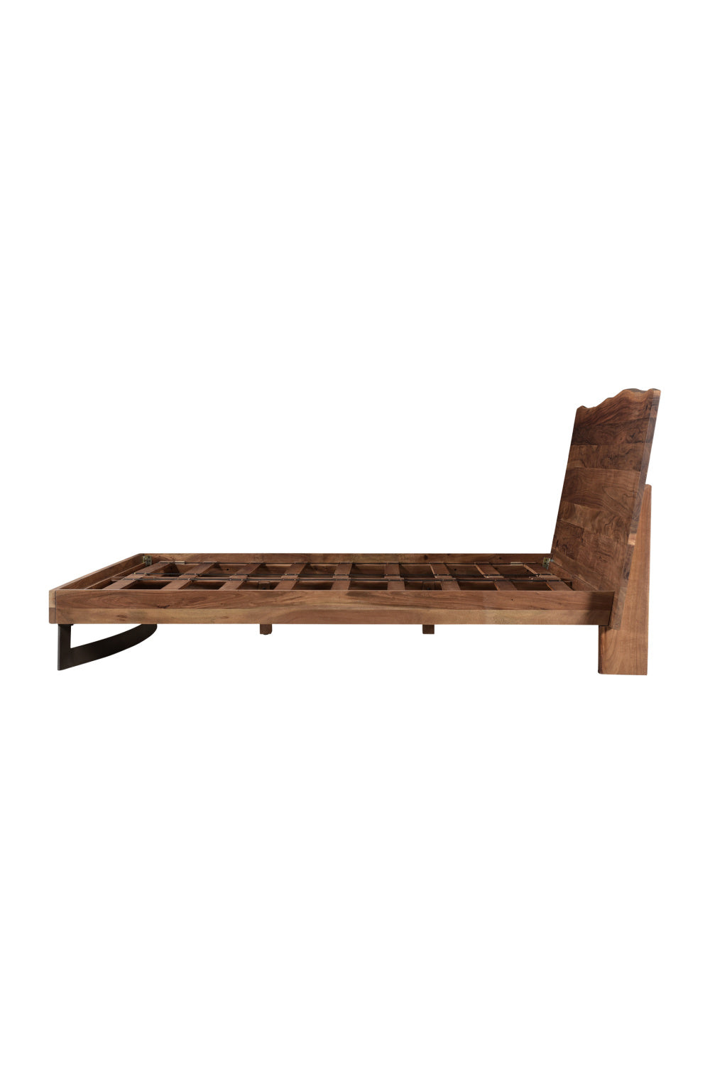   Modern European furniture - Rustic Natural Acacia Bed - www.oroa.com | Oroa.com