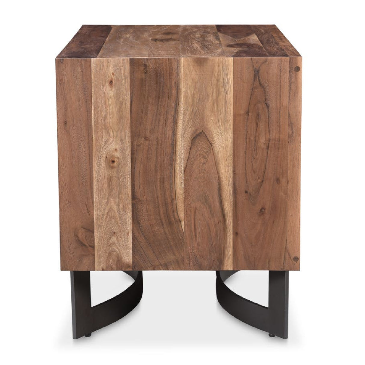   Modern European furniture - Acacia 2-Drawer Rustic Nightstand - www.oroa.com | Oroa.com