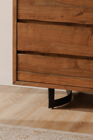   Modern European furniture - Solid Oak 6-Drawer Dresser - www.oroa.com | Oroa.com