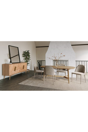   Modern European furniture - Oak Scandinavian Dining Table S - www.oroa.com | Oroa.com
