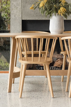   Modern European furniture - Oak Scandinavian Dining Table S - www.oroa.com | Oroa.com