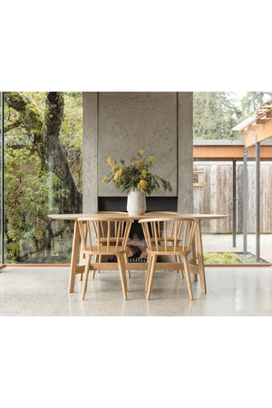   Modern European furniture - Oak Scandinavian Dining Table S - www.oroa.com | Oroa.com