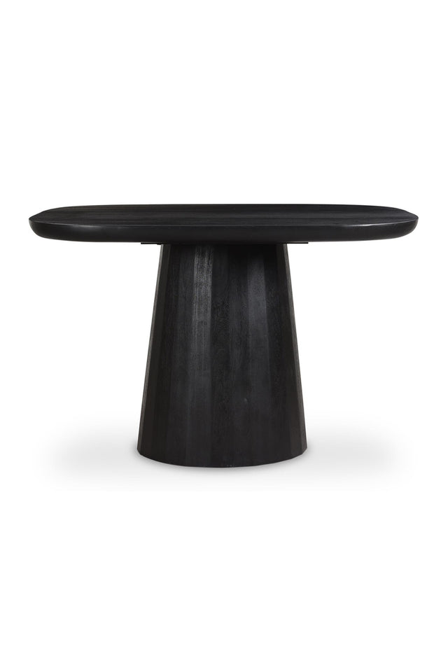 Modern European furniture - Black Acacia Dining Table - www.oroa.com