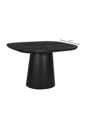   Modern European furniture - Black Acacia Dining Table - www.oroa.com | Oroa.com