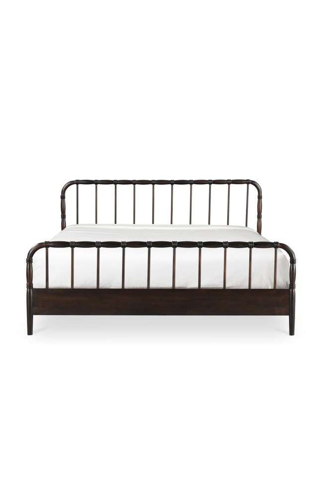 Modern European furniture - Acacia Wood Bed - www.oroa.com