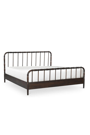   Modern European furniture - Acacia Wood Bed - www.oroa.com | Oroa.com