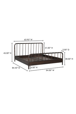   Modern European furniture - Acacia Wood Bed - www.oroa.com | Oroa.com