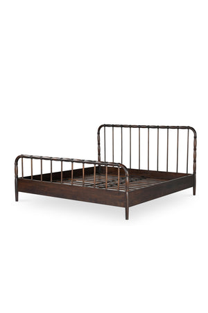   Modern European furniture - Acacia Wood Bed - www.oroa.com | Oroa.com