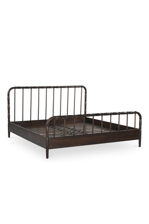   Modern European furniture - Acacia Wood Bed - www.oroa.com | Oroa.com