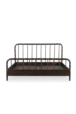   Modern European furniture - Acacia Wood Bed - www.oroa.com | Oroa.com