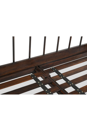   Modern European furniture - Acacia Wood Bed - www.oroa.com | Oroa.com