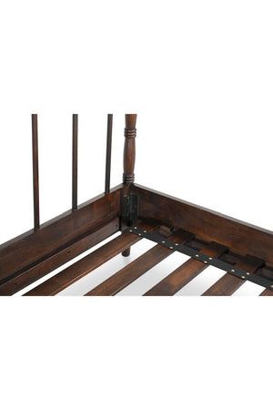   Modern European furniture - Acacia Wood Bed - www.oroa.com | Oroa.com