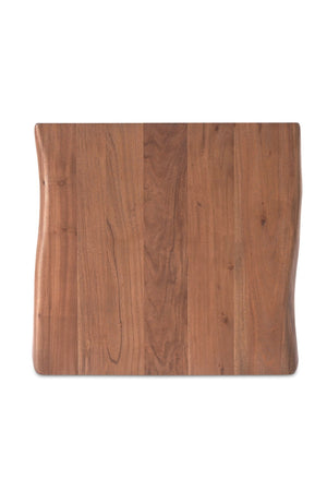   Modern European furniture - Brown Acacia Side Table - www.oroa.com | Oroa.com