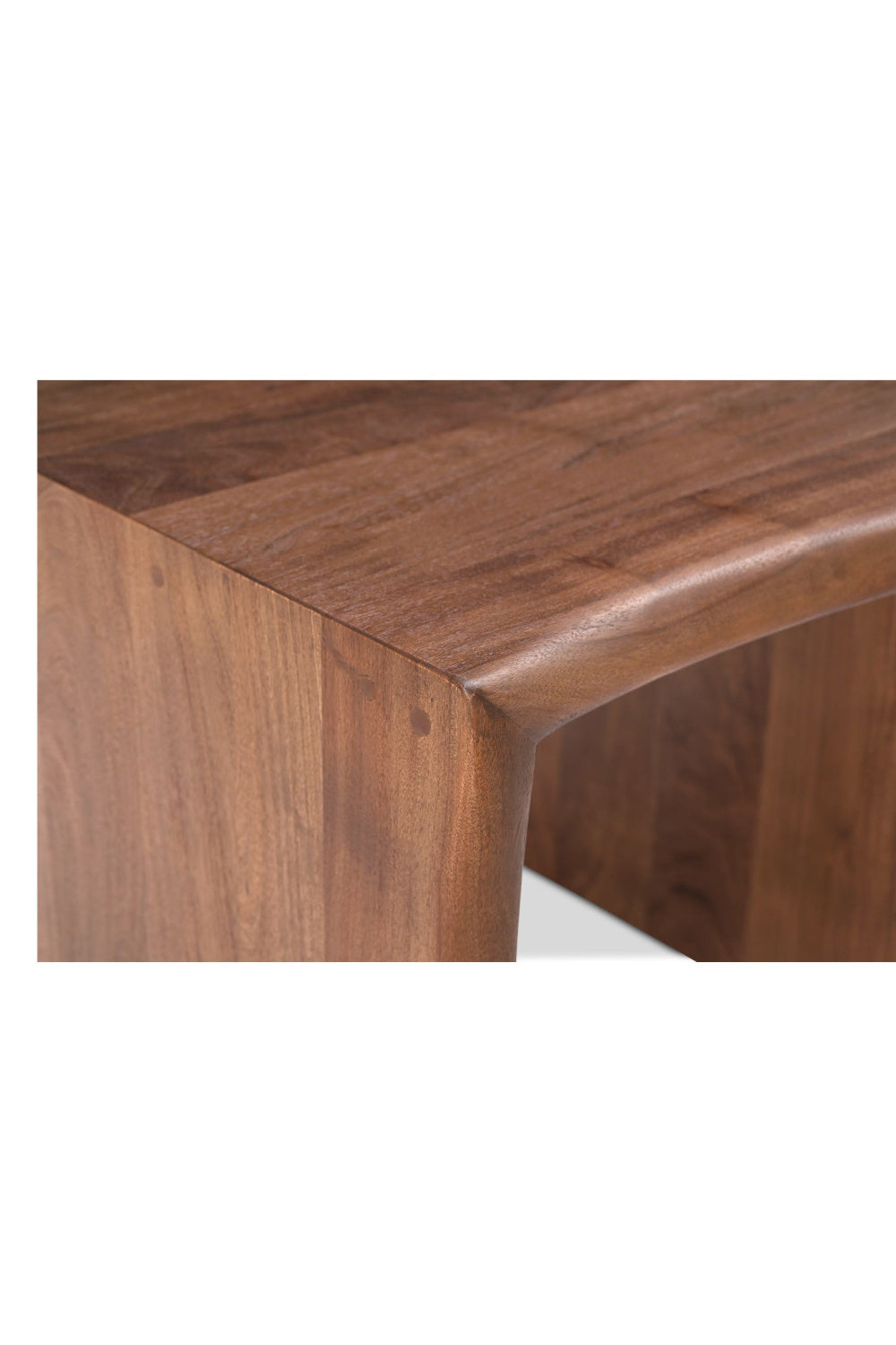   Modern European furniture - Brown Acacia Side Table - www.oroa.com | Oroa.com