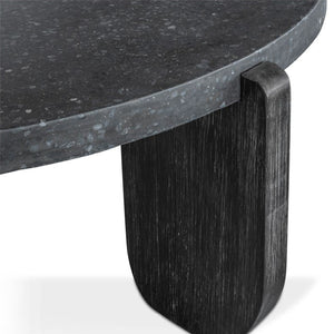   Modern European furniture - Acacia Legged Round Coffee Table - www.oroa.com | Oroa.com