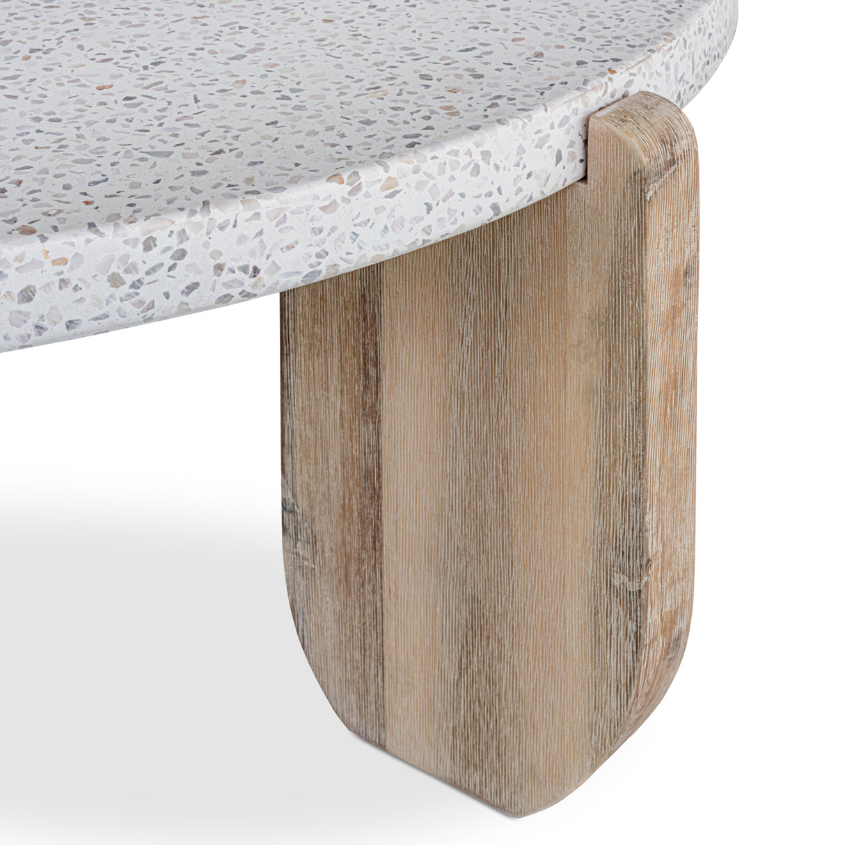   Modern European furniture - Acacia Legged Round Coffee Table - www.oroa.com | Oroa.com