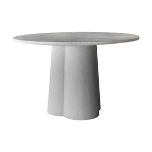  Modern European furniture - White Terrazzo Indoor/Outdoor Dining Table - www.oroa.com | Oroa.com