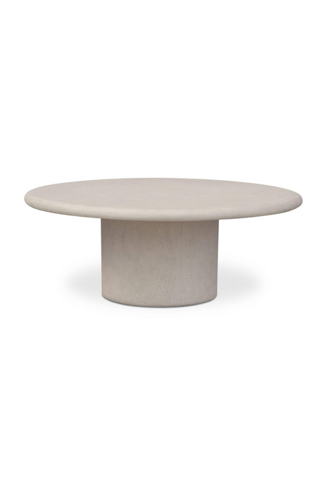   Modern European furniture - Concrete Oval Outdoor Dining Table - www.oroa.com | Oroa.com