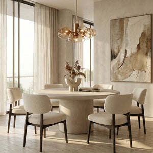   Modern European furniture - Concrete Oval Outdoor Dining Table - www.oroa.com | Oroa.com