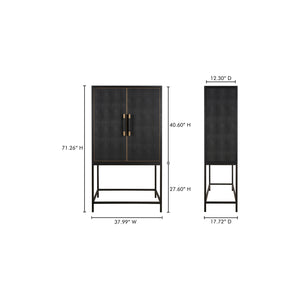   Modern European furniture - Solid Oak Bar Cabinet - www.oroa.com | Oroa.com