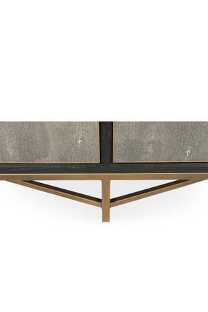   Modern European furniture - Vegan Leather 4-Door Sideboard - www.oroa.com | Oroa.com