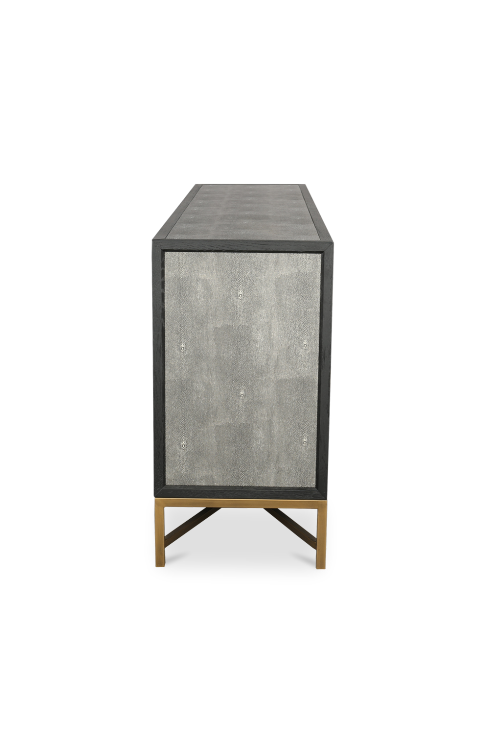   Modern European furniture - Vegan Leather 4-Door Sideboard - www.oroa.com | Oroa.com