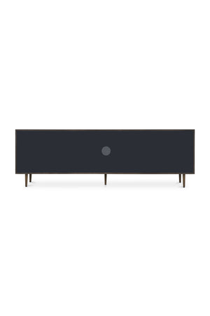   Modern European furniture - Black Relief Carved Sideboard - www.oroa.com | Oroa.com
