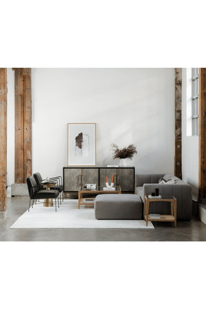   Modern European furniture - Glass & Cane Coffee Table - www.oroa.com | Oroa.com