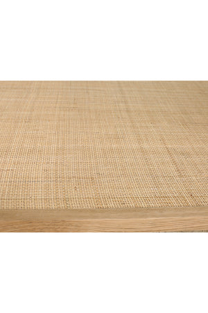   Modern European furniture - Glass & Cane Coffee Table - www.oroa.com | Oroa.com