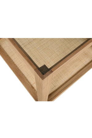   Modern European furniture - Cane Shelf Side Table - www.oroa.com | Oroa.com