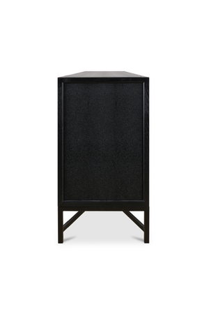  Modern European furniture - Vegan Leather 4-Door Sideboard - www.oroa.com | Oroa.com