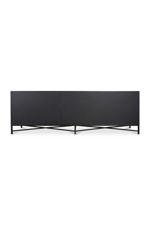   Modern European furniture - Vegan Leather 4-Door Sideboard - www.oroa.com | Oroa.com