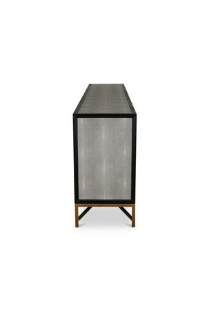   Modern European furniture - Vegan Leather 4-Door Sideboard - www.oroa.com | Oroa.com