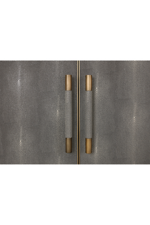   Modern European furniture - Vegan Leather 4-Door Sideboard - www.oroa.com | Oroa.com