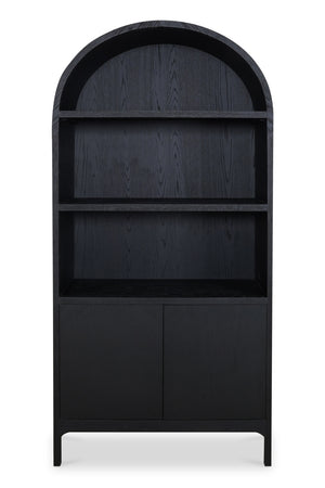   Modern European furniture - Black Oak Arched Cabinet - www.oroa.com | Oroa.com