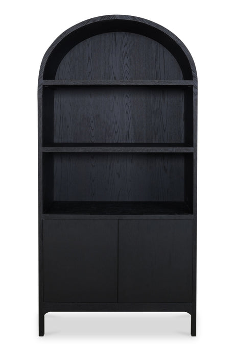   Modern European furniture - Black Oak Arched Cabinet - www.oroa.com | Oroa.com