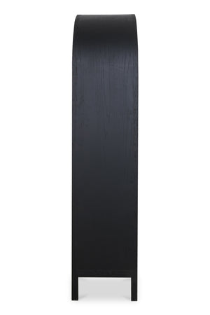   Modern European furniture - Black Oak Arched Cabinet - www.oroa.com | Oroa.com