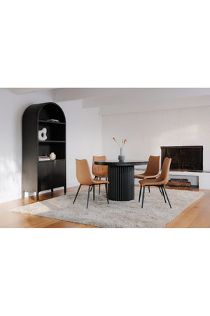   Modern European furniture - Black Oak Arched Cabinet - www.oroa.com | Oroa.com